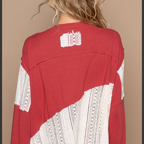 P338–(🚨 CLOSEOUT PRICE FIRM) PEACE PATCHWORK FLORAL LACE CROCHET - Picture 7 of 7